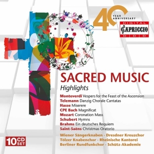 Carl Philipp Emanuel Bach Johann C - Capriccio 40Th Anniversary: Sacred in the group Externt_Lager /  at Bengans Skivbutik AB (4119046)