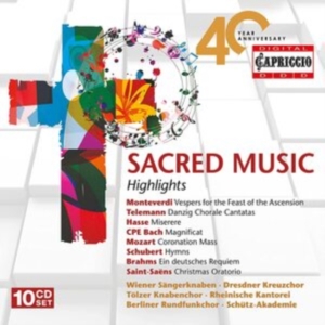 Carl Philipp Emanuel Bach Johann C - Capriccio 40Th Anniversary: Sacred in the group Externt_Lager /  at Bengans Skivbutik AB (4119046)