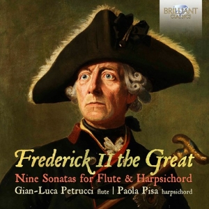 Frederick Ii The Great - Nine Sonatas For Flute & Harpsichor in the group Externt_Lager /  at Bengans Skivbutik AB (4119056)