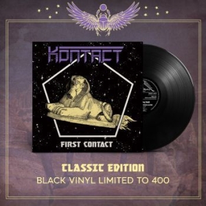 Kontact - First Contact (Black Vinyl Lp) in the group VINYL / Hårdrock at Bengans Skivbutik AB (4119191)