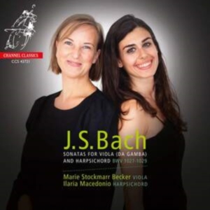 Bach J S - Sonatas For Viola (Da Gamba) And Ha in the group Externt_Lager / at Bengans Skivbutik AB (4120147)