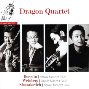 Alexander Borodin Dmitri Shostakov - Dragon Quartet: Borodin - Shostakov in the group Externt_Lager /  at Bengans Skivbutik AB (4120165)