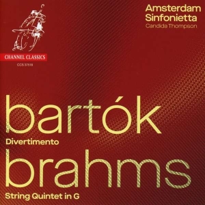 Béla Bartók Johannes Brahms - Divertimento & String Quintet In G in the group CD / Klassiskt at Bengans Skivbutik AB (4120171)