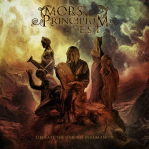 Mors Principium Est - Liberate The Unborn Humanity (Yello in the group VINYL / Finsk Musik,Hårdrock at Bengans Skivbutik AB (4120260)