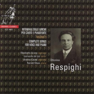 Ottorino Respighi - Complete Songs For Voice And Piano, in the group Externt_Lager /  at Bengans Skivbutik AB (4120325)