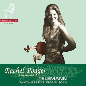 Telemann G P - Twelve Fantasies For Solo Violin in the group CD / Klassiskt at Bengans Skivbutik AB (4120348)
