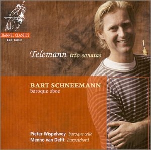 Telemann G P - Trio Sonatas in the group Externt_Lager /  at Bengans Skivbutik AB (4120362)