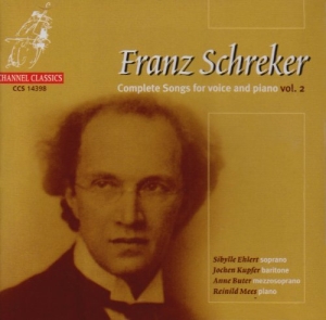 Schreker Franz - Complete Songs For Voice & Piano, V in the group Externt_Lager /  at Bengans Skivbutik AB (4120363)