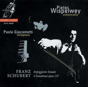 Schubert Franz - Arpeggione Sonata And Three Sonatin in the group Externt_Lager /  at Bengans Skivbutik AB (4121200)