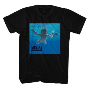 Nirvana - Nirvana Unisex Tee : nevermind Album i gruppen MERCH / T-Shirt / Sommar T-shirt 23 hos Bengans Skivbutik AB (4122020r)