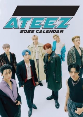 Ateez - Unofficial 2022 Calendar in the group Minishops / K-Pop Minishops / ATEEZ at Bengans Skivbutik AB (4124058)