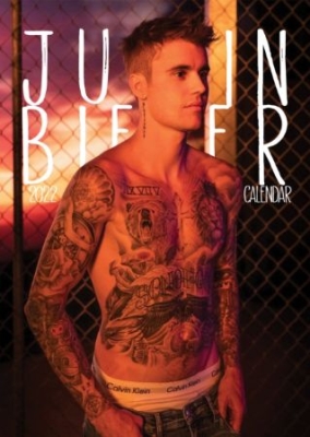 Justin Bieber - Unofficial 2022 Calendar in the group Labels /  at Bengans Skivbutik AB (4124073)