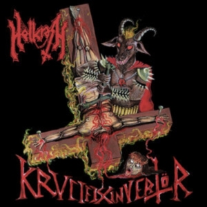 Hellcrash - Krvcifix Invertör (Vinyl Lp) in the group VINYL / Hårdrock at Bengans Skivbutik AB (4125921)