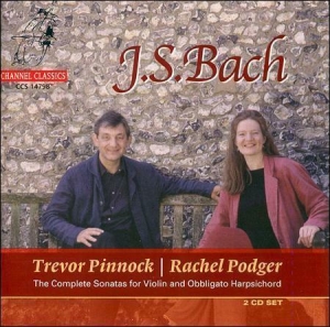 Bach J S - Sonatas For Violin And Obbligato Ha in the group Externt_Lager /  at Bengans Skivbutik AB (4126045)