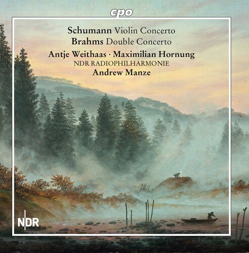 Schumann / Brahms - Violin Concerto / Double Concerto in the group CD / Klassiskt at Bengans Skivbutik AB (4127262)
