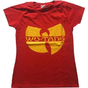 Wu-tang Clan - Wu-Tang Clan Ladies T-Shirt : Logo in the group CDON - Exporterade Artiklar_Manuellt / T-shirts_CDON_Exporterade at Bengans Skivbutik AB (4132149r)