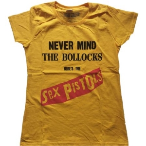 Sex Pistols - The Sex Pistols Ladies T-Shirt : Never Mind The Bollocks Original Album in the group CDON - Exporterade Artiklar_Manuellt / T-shirts_CDON_Exporterade at Bengans Skivbutik AB (4132155r)