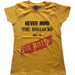 Sex Pistols - The Sex Pistols Ladies T-Shirt : Never Mind The Bollocks Original Album in the group Minishops / Sex Pistols at Bengans Skivbutik AB (4132155r)