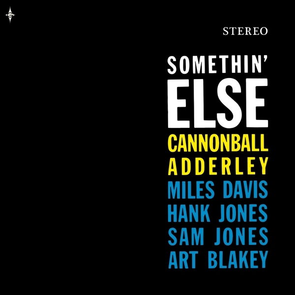 Cannonball Adderley - Somethin' Else in the group VINYL / Bestsellers at Bengans Skivbutik AB (4132440)
