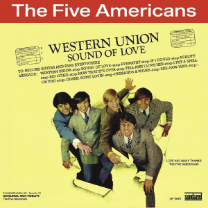 Five Americans The - Western Union (Gold Vinyl) in the group OUR PICKS / Record Store Day / RSD2022 at Bengans Skivbutik AB (4132996)