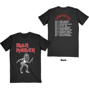 Iron Maiden - Autumn Tour 1980 Uni Bl    in the group MERCH / T-Shirt /  at Bengans Skivbutik AB (4133030r)