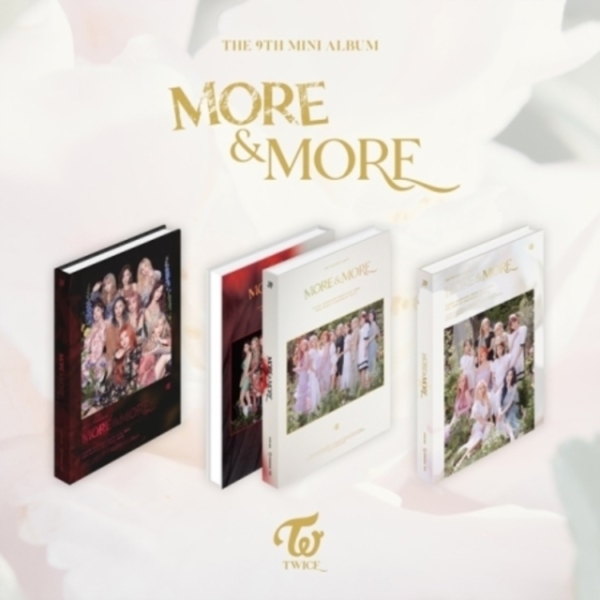 Twice - 9th Mini [MORE & MORE] (Random version) in the group K-POP / Bestsellers at Bengans Skivbutik AB (4134039)