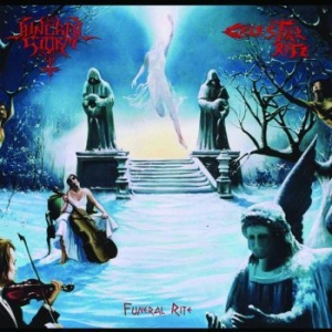 Funeral Storm / Celestial Rite - Funeral Rite - Split (Vinyl Lp) in the group VINYL / Hårdrock at Bengans Skivbutik AB (4135041)