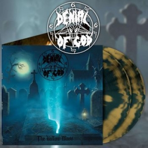 Denial Of God - Hallow Mass The (Sea Blue/Gold 2 Lp in the group VINYL / Hårdrock/ Heavy metal at Bengans Skivbutik AB (4135860)