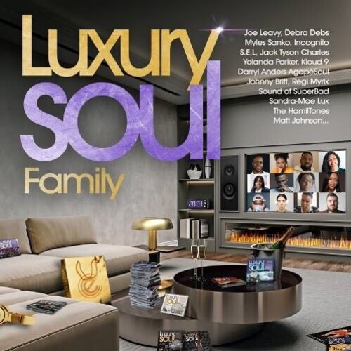 Various artists - Luxury Soul Family in the group CD / RNB, Disco & Soul at Bengans Skivbutik AB (4135912)