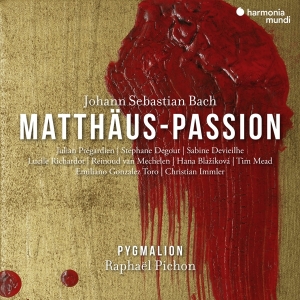 Pygmalion & Raphaël Pichon - Bach Matthaus-Passion in the group CD / Klassiskt,Övrigt at Bengans Skivbutik AB (4136238)
