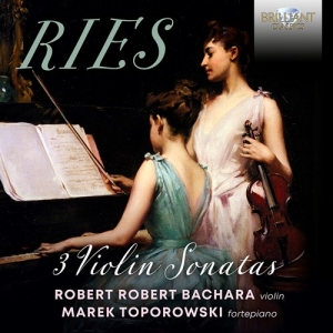 Ries Ferdinand - 3 Violin Sonatas in the group Externt_Lager /  at Bengans Skivbutik AB (4136320)