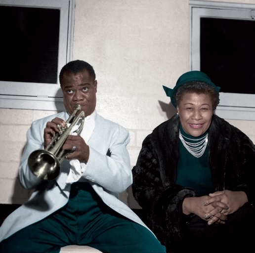 Ella & Louis Armstrong Fitzgerald - Ella And Louis Again in the group VINYL / Jazz/Blues at Bengans Skivbutik AB (4138328)