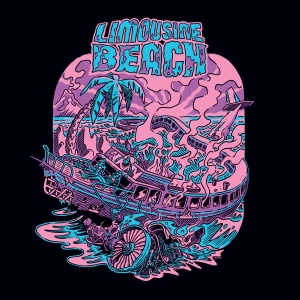 Limousine Beach - Limousine Beach (Ocean Blue Vinyl L in the group VINYL / Pop-Rock at Bengans Skivbutik AB (4139054)