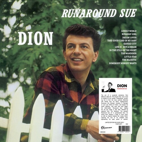 Dion - Runaround Sue (Clear) in the group OTHER / Övrigt / at Bengans Skivbutik AB (4139640)