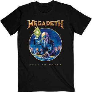 Megadeth - Rip Anniversary Uni Bl T-Shirt  (2XL) in the group MERCHANDISE / T-shirt / Heavy Metal at Bengans Skivbutik AB (4140490)