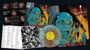 Blood Feast - Kill For Pleasure (Blue/White/Red S in the group VINYL / Hårdrock/ Heavy metal at Bengans Skivbutik AB (4140876)