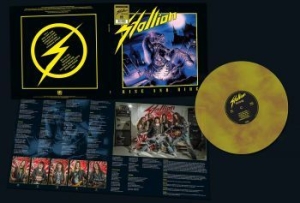 Stallion - Rise And Ride (Purple/Yellow Marble in the group VINYL / Hårdrock/ Heavy metal at Bengans Skivbutik AB (4140879)