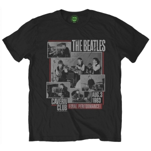 The Beatles - Final Performance Uni Bl    in the group MERCH / T-Shirt /  at Bengans Skivbutik AB (4141055r)