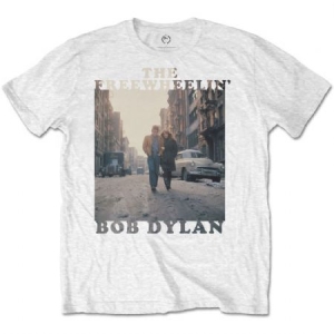 Bob Dylan - Unisex T-Shirt: The Freewheelin' (L) in the group OTHER / -Start Tshirt at Bengans Skivbutik AB (4141087)