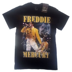 Freddie Mercury - Unisex T-Shirt: Live Homage in the group OTHER / Merch CDON 2306 at Bengans Skivbutik AB (4141104)