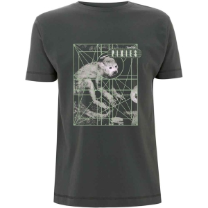 Pixies - Monkey Grid Uni Char T-Shirt  (XL) in the group MERCHANDISE / T-shirt / Pop-Rock at Bengans Skivbutik AB (4141174)