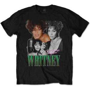 Whitney Houston - Always Love You Homage Uni Bl    in the group MERCHANDISE / T-shirt / Pop-Rock at Bengans Skivbutik AB (4141233r)
