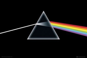 Pink Floyd - Dark Side of the Moon Poster in the group CDON - Exporterade Artiklar_Manuellt / Merch_CDON_exporterade at Bengans Skivbutik AB (4141561)