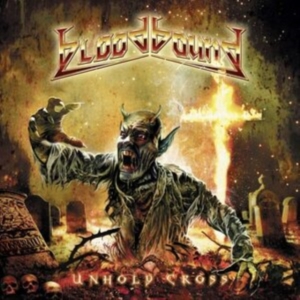 Bloodbound - Unholy Cross (Clear Yellow/Black Ma in the group Minishops / Bloodbound at Bengans Skivbutik AB (4141754)