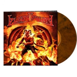 Bloodbound - Stormborn (Clear Orange/Black Marbl in the group OTHER / -Start LCV at Bengans Skivbutik AB (4141756)