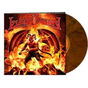 Bloodbound - Stormborn (Clear Orange/Black Marbl in the group Minishops / Bloodbound at Bengans Skivbutik AB (4141756)