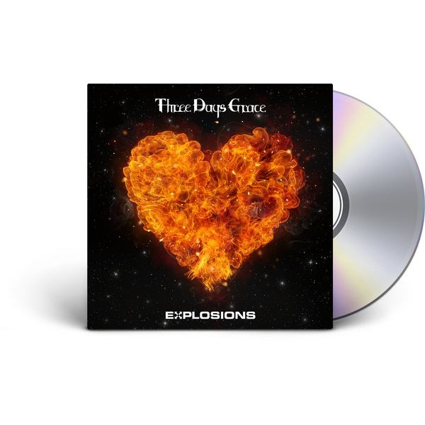 Three Days Grace - Explosions in the group CD / Pop-Rock at Bengans Skivbutik AB (4141939)
