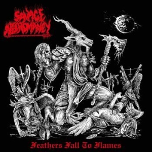 Savage Necromancy - Feathers Fall To Flames in the group VINYL / Hårdrock at Bengans Skivbutik AB (4141962)