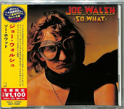 Walsh Joe - SO WHAT in the group CD / Bestsellers at Bengans Skivbutik AB (4142788)