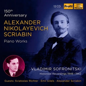 Scriabin Aleksandr Nikolayevich - 150Th Anniversary - Piano Works (12 in the group CD / Klassiskt at Bengans Skivbutik AB (4142877)